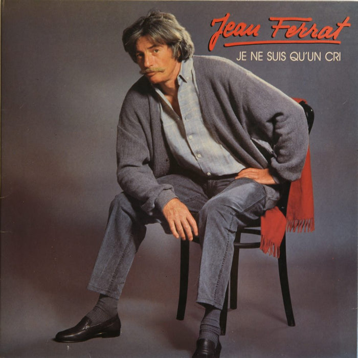 Vinyle 33 tours Jean Ferrat Je ne suis qu'un cri