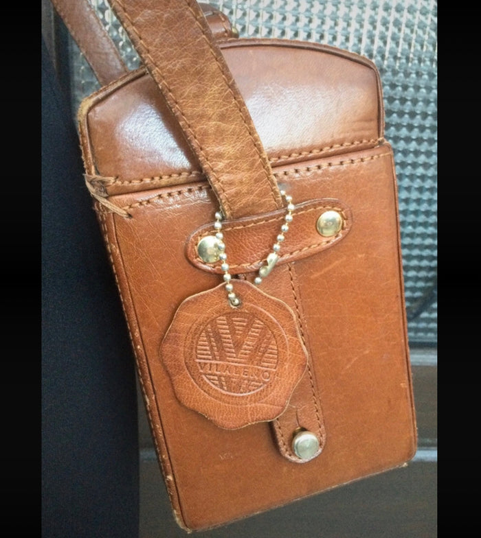 Sac à main cuir marron