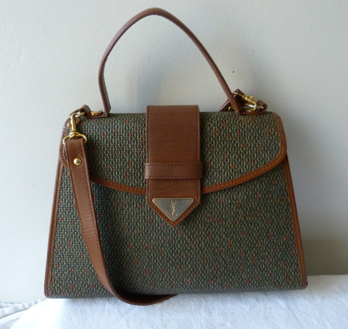 sac à main vintage Yves Saint Laurent années 1980 édition exclusive rémy Martin