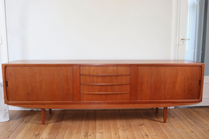 Grande enfilade scandinave teck vintage danoise 1960