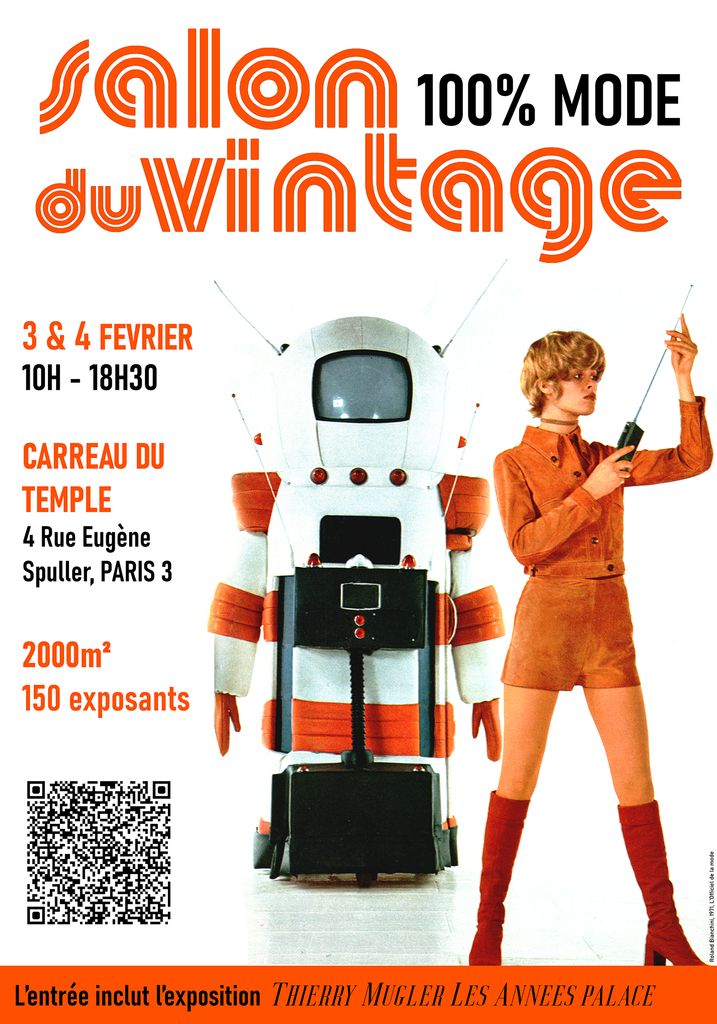 Salon du Vintage 100% mode Paris Février 2023