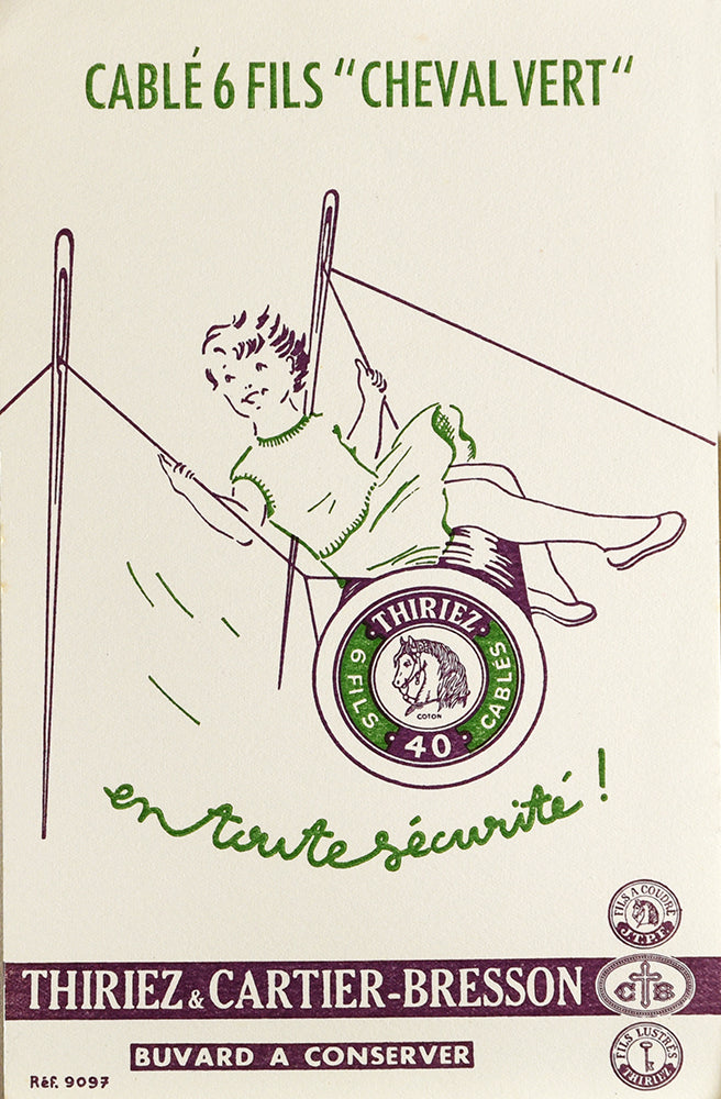 Collection de 15 buvards publicitaires années 60