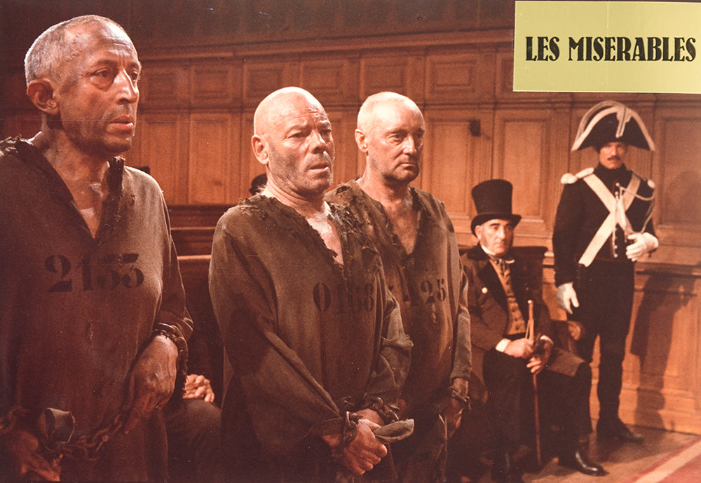 Collection 15 photos originales film les misérables 1985