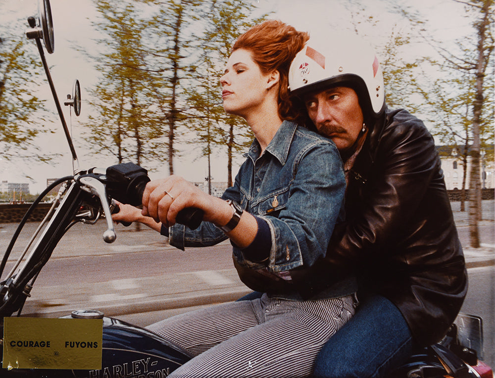 6 photos originales film " Courage fuyons" 1979 couleur 30 x 40 cm papier Kodak.