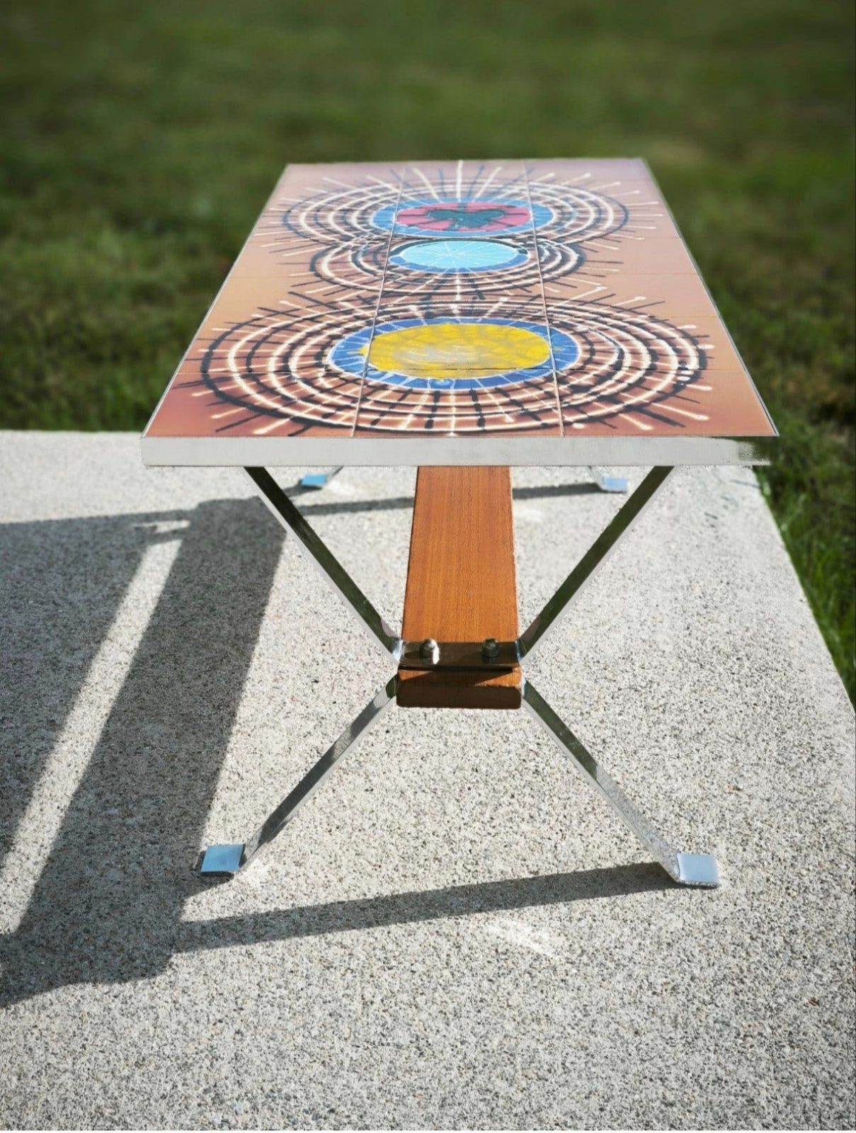 Table basse vintage céramique Belarti