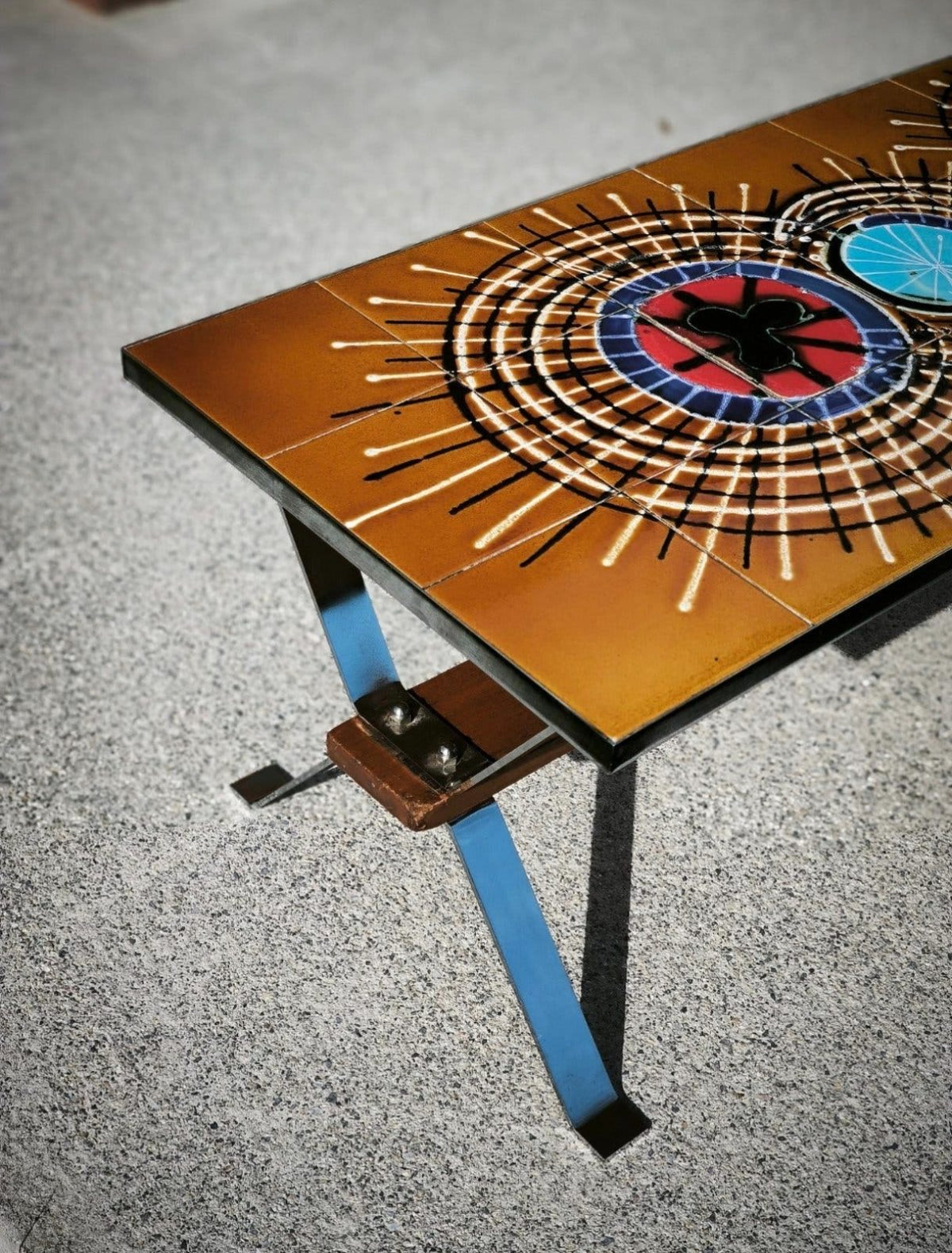 Table basse vintage céramique Belarti