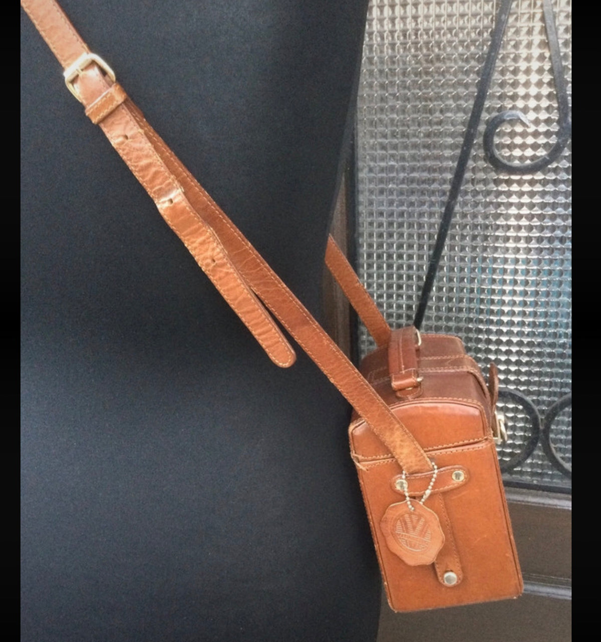 Sac à main cuir marron