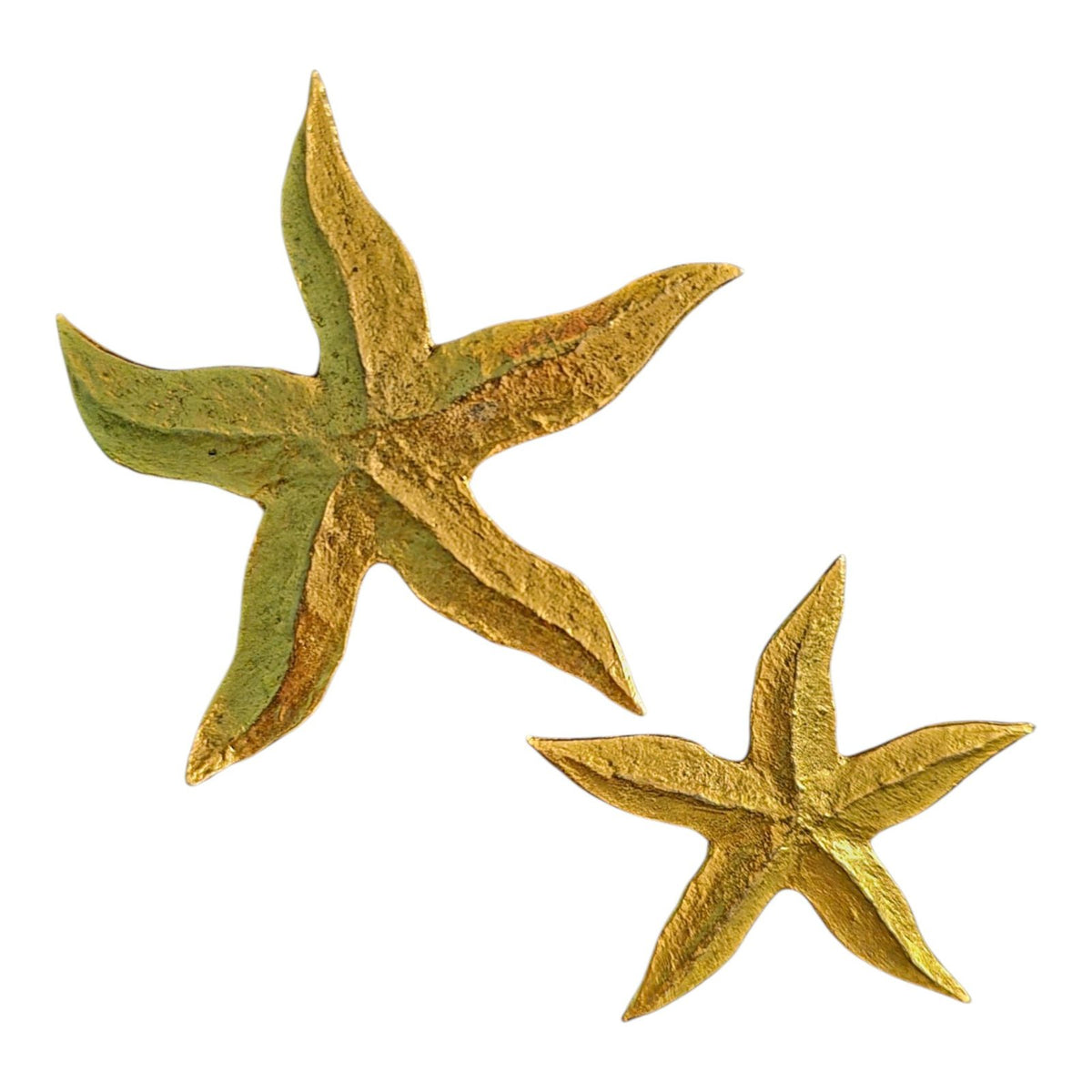 Broches étoiles dorées Carole de Genés