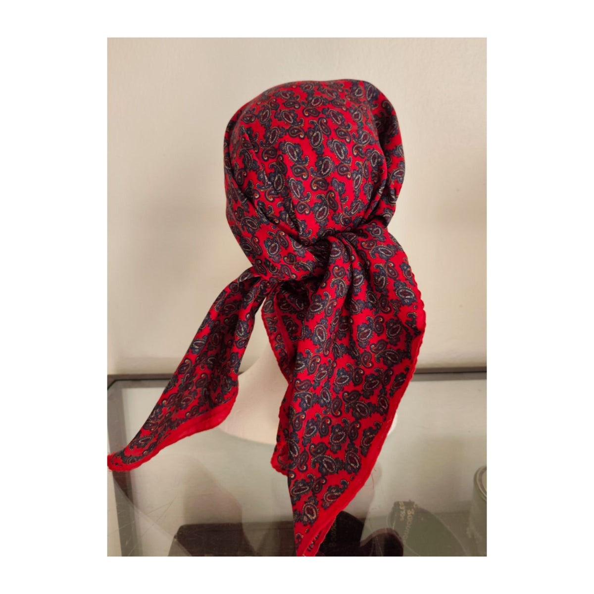 Foulard motif paisley/ cachemire/ provençal