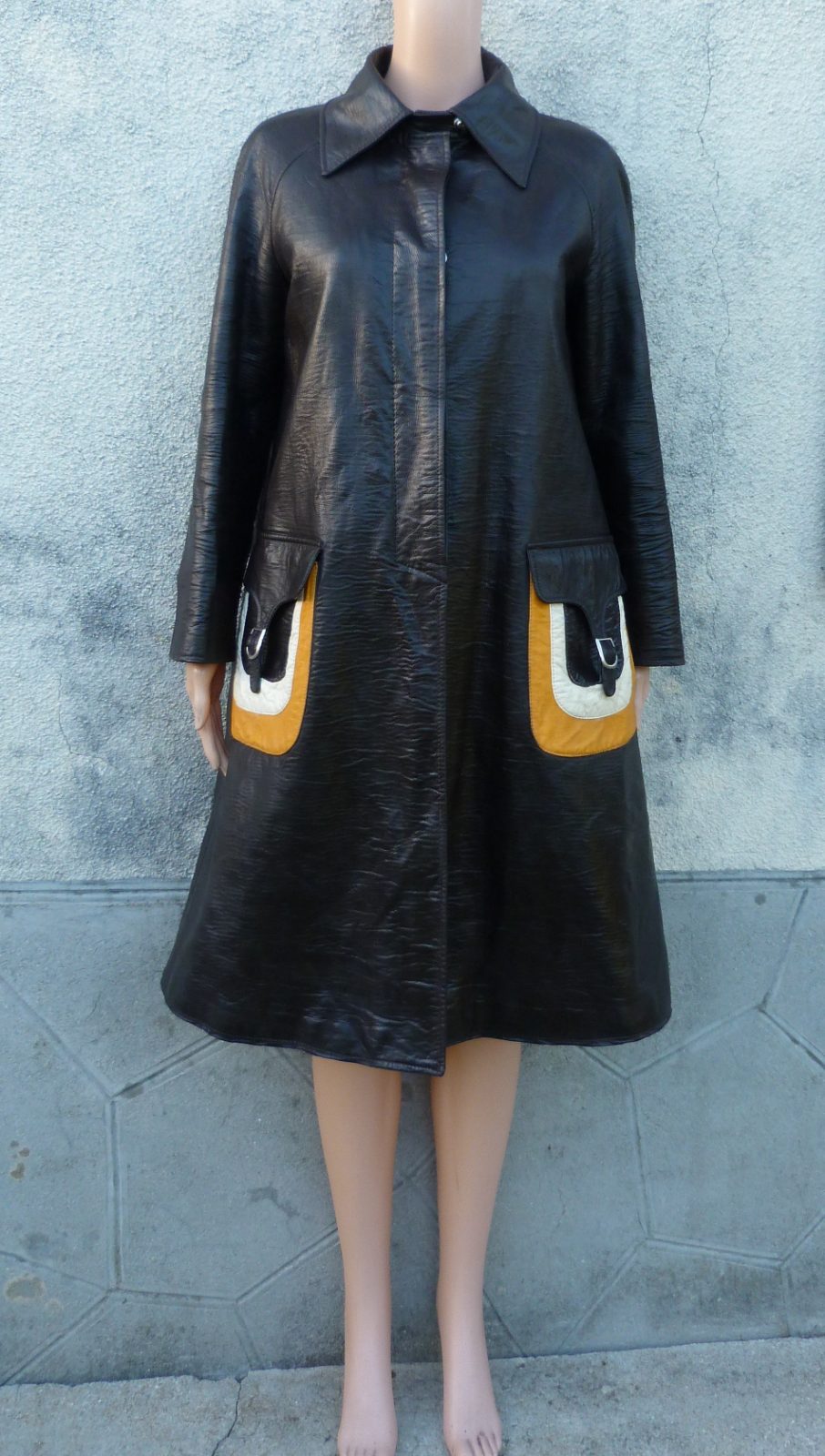 manteau imper pièce iconique 1966 Louis féraud 38/40