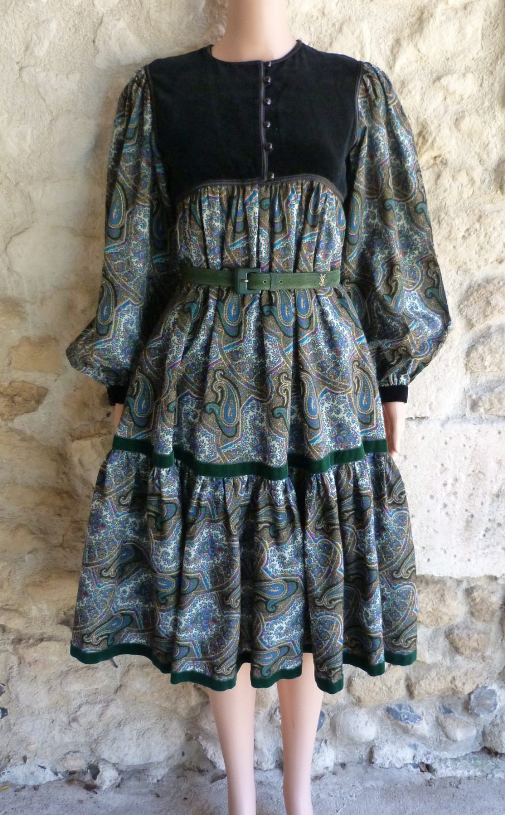 robe iconique ballet russe 1976 Yves Saint Laurent 36/S