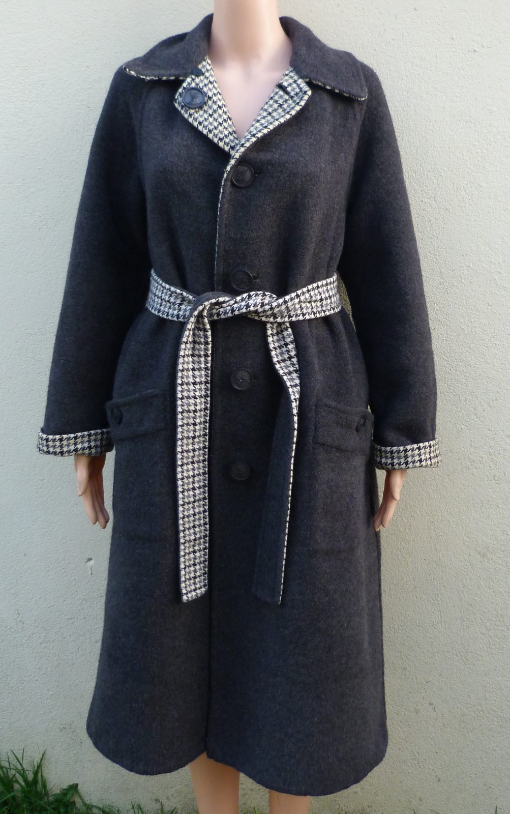 manteau long réversible authentique Burberrys vintage 38/40
