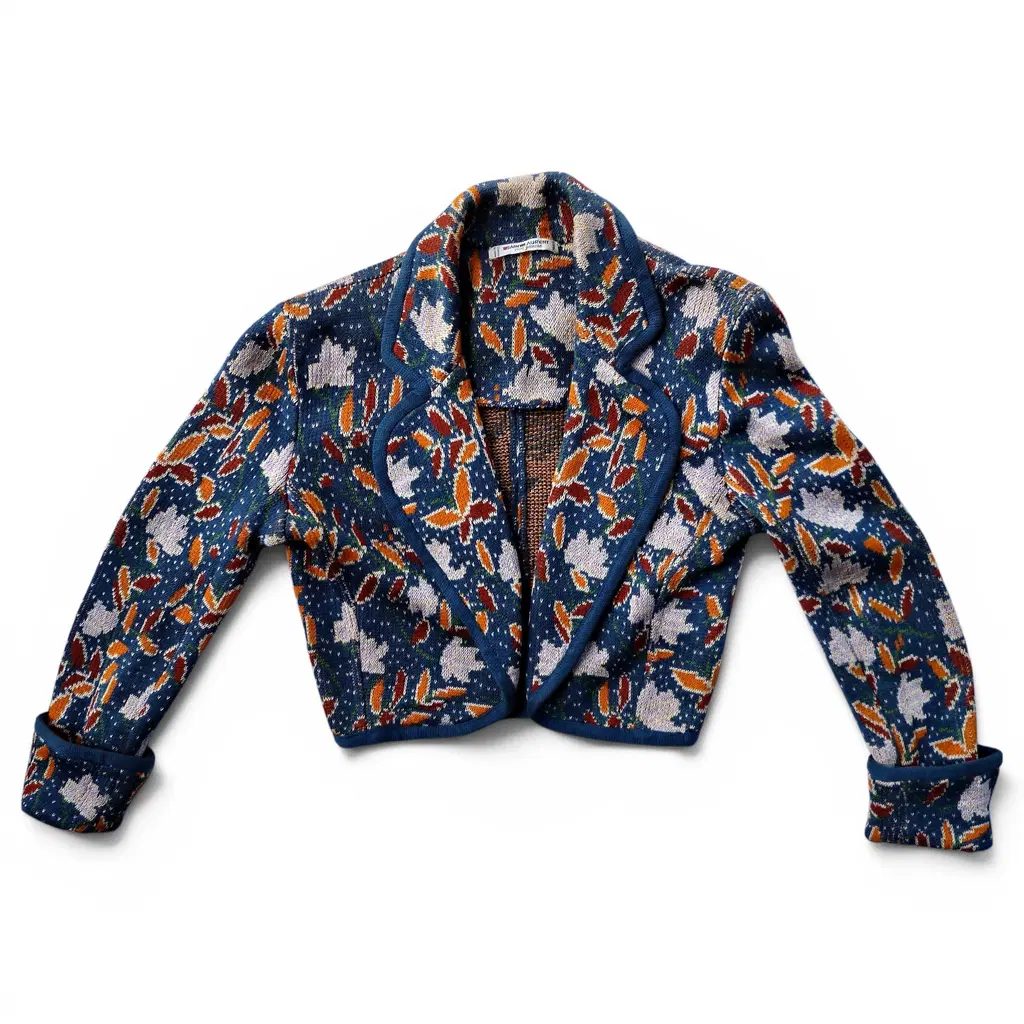 Veste Boléro Vintage Saint Laurent Rive Gauche vintage 80s 34/36