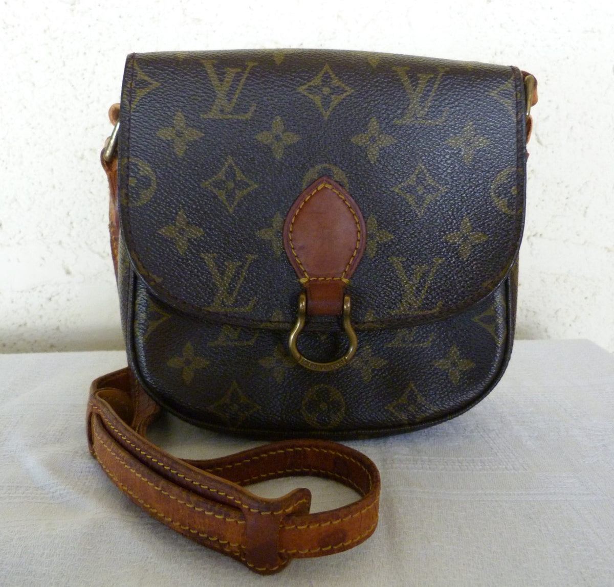 Mini sac Louis Vuitton Saint Cloud PM vintage (1989)