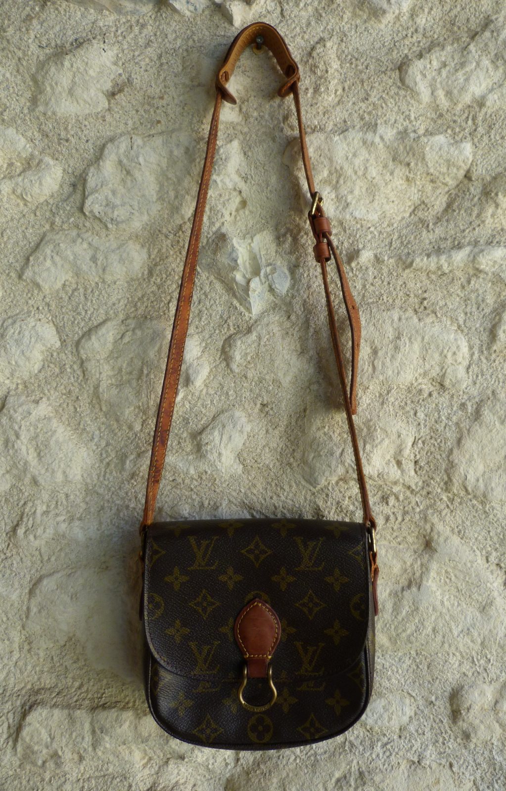 Mini sac Louis Vuitton Saint Cloud PM vintage (1989)