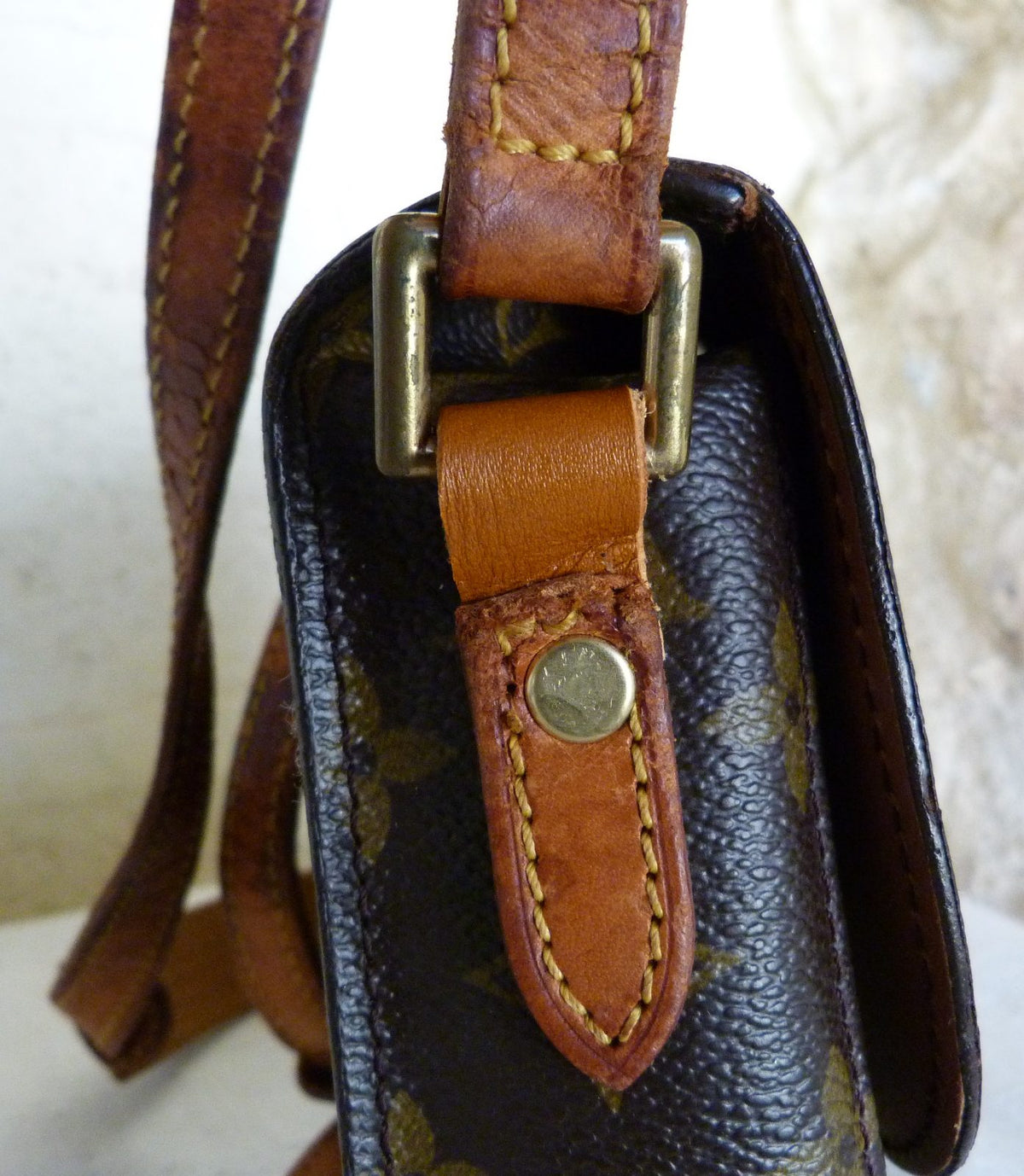 Mini sac Louis Vuitton Saint Cloud PM vintage (1989)