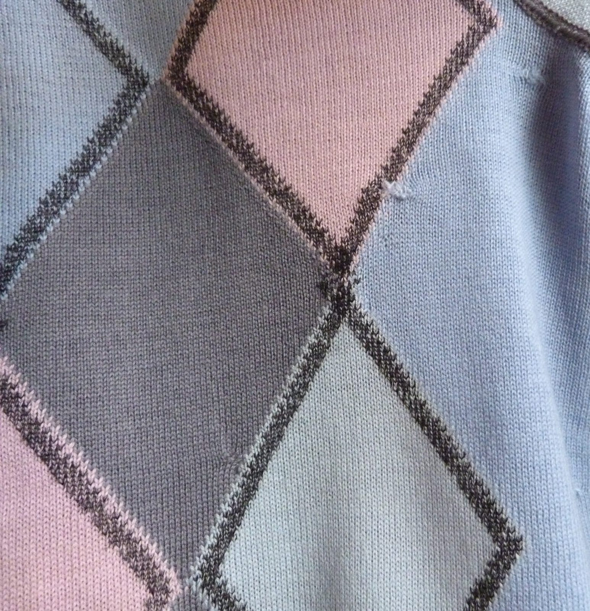 Gilet / Cardigan Vintage Yves Saint Laurent Rive Gauche 80s Pur Laine