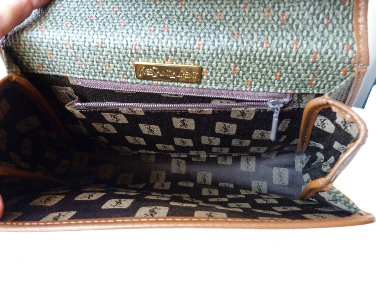 sac à main vintage Yves Saint Laurent années 1980 édition exclusive rémy Martin