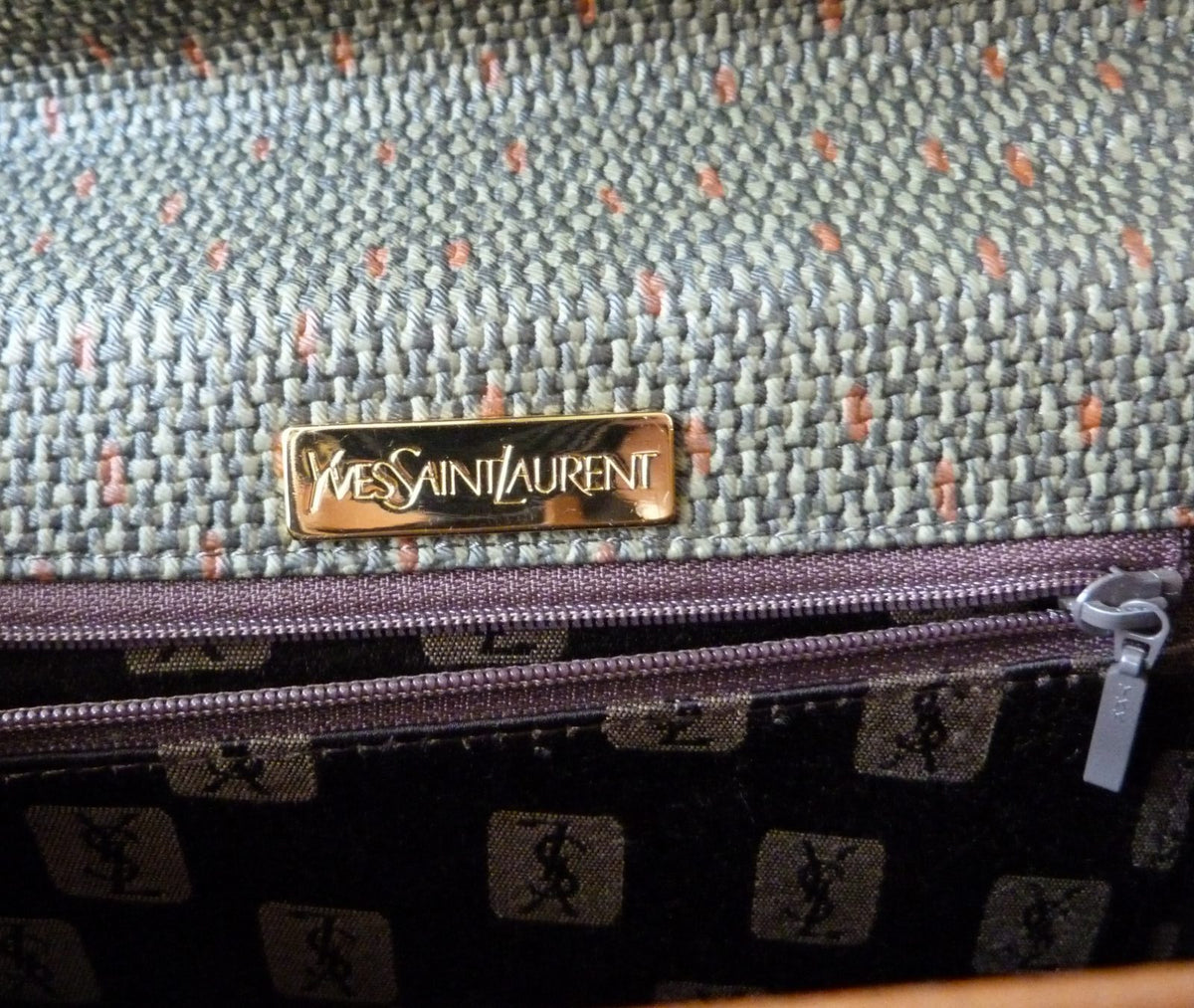 sac à main vintage Yves Saint Laurent années 1980 édition exclusive rémy Martin