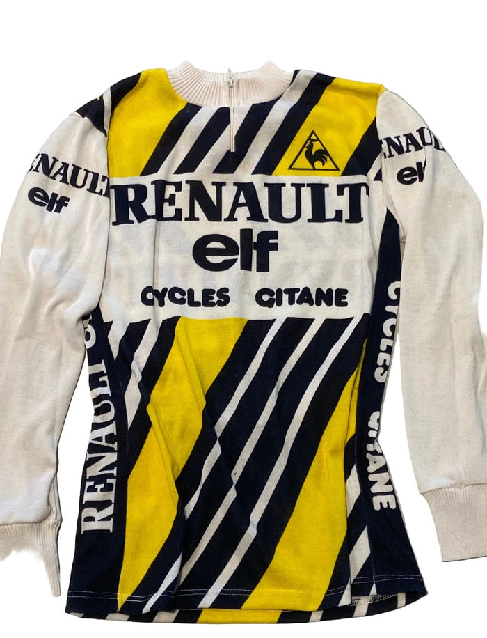 Maillot de cyclisme Renault-Elf-Gitane (HINAULT- FIGNON) saison 1981/82
