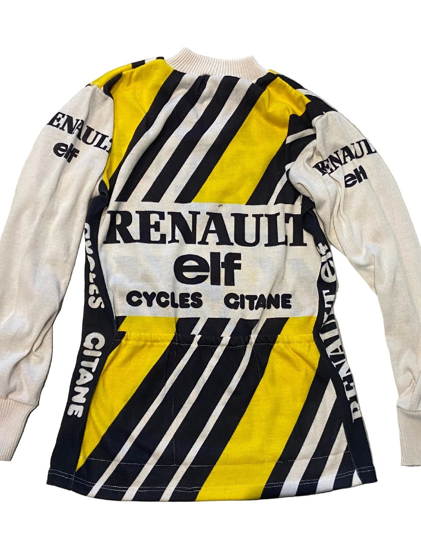 Maillot de cyclisme Renault-Elf-Gitane (HINAULT- FIGNON) saison 1981/82
