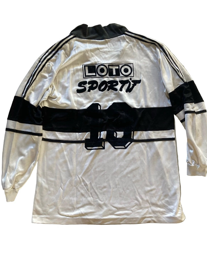 Maillot foot Adidas COUPE de FRANCE SCO d’ANGERS (porté N.13 LAGRANGE) 1989-90