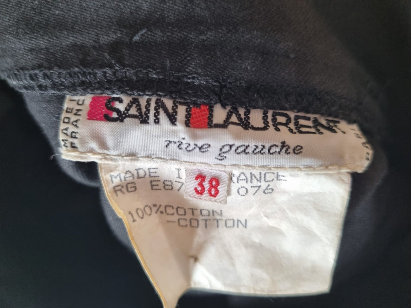 Pantacourt vintage (70) Yves Saint Laurent