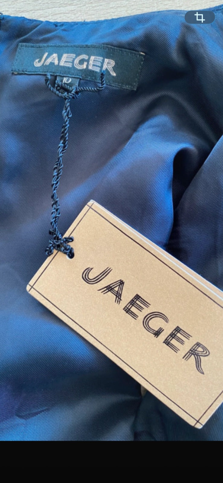 Robe droite Jaeger