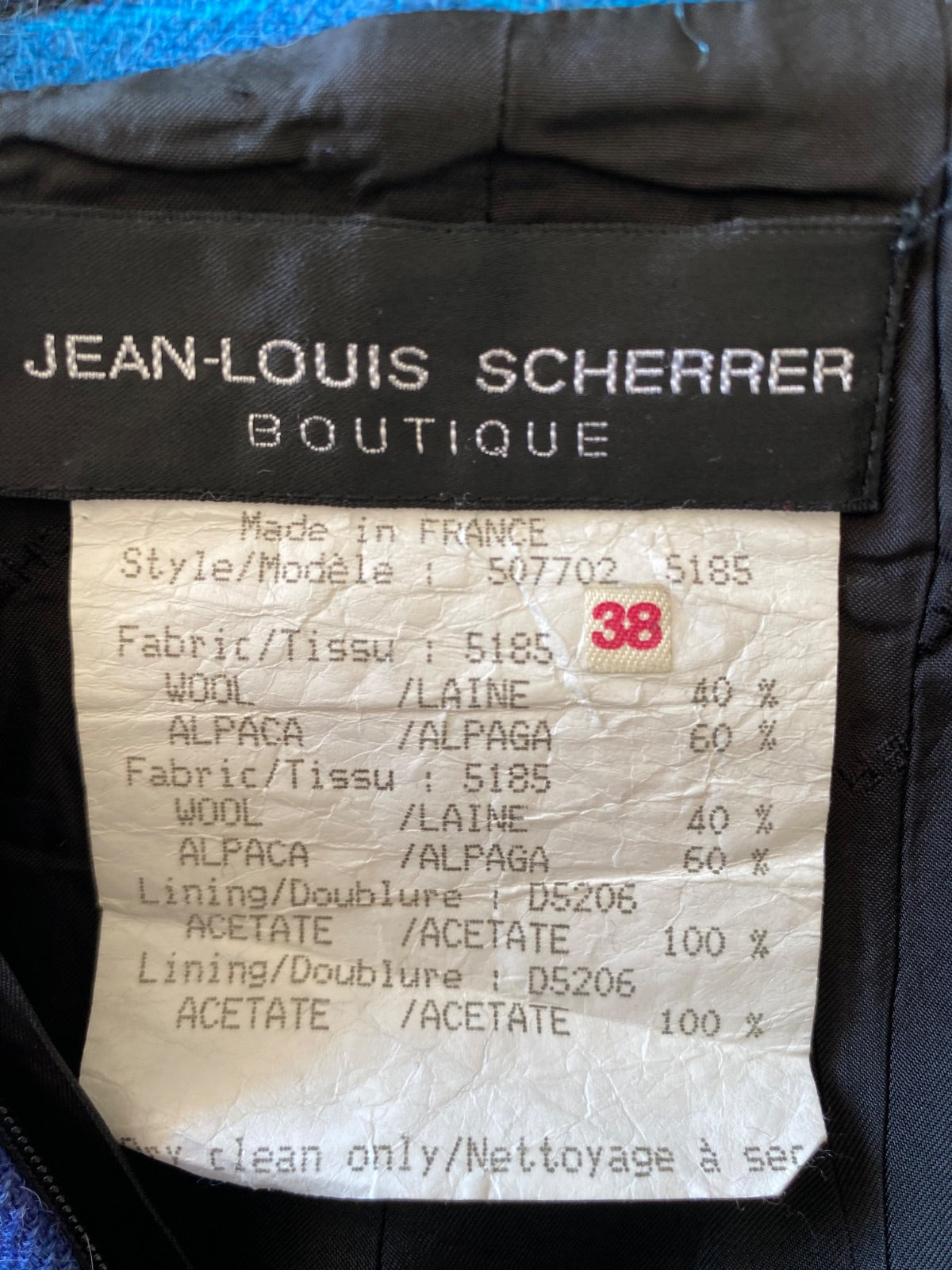 Tailleur Jean-Louis SCHERRER