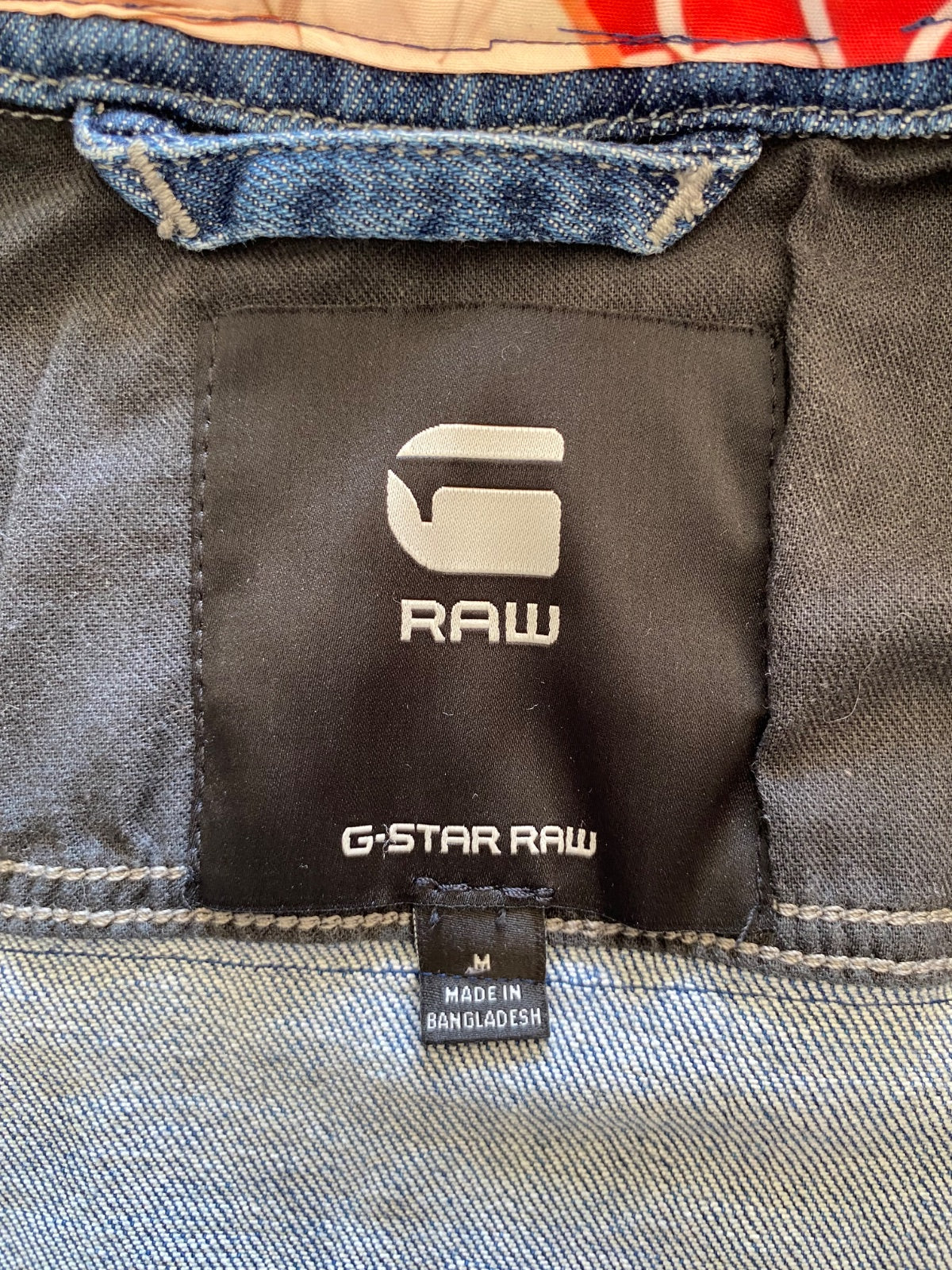 Blouson jean customisé foulard en soie