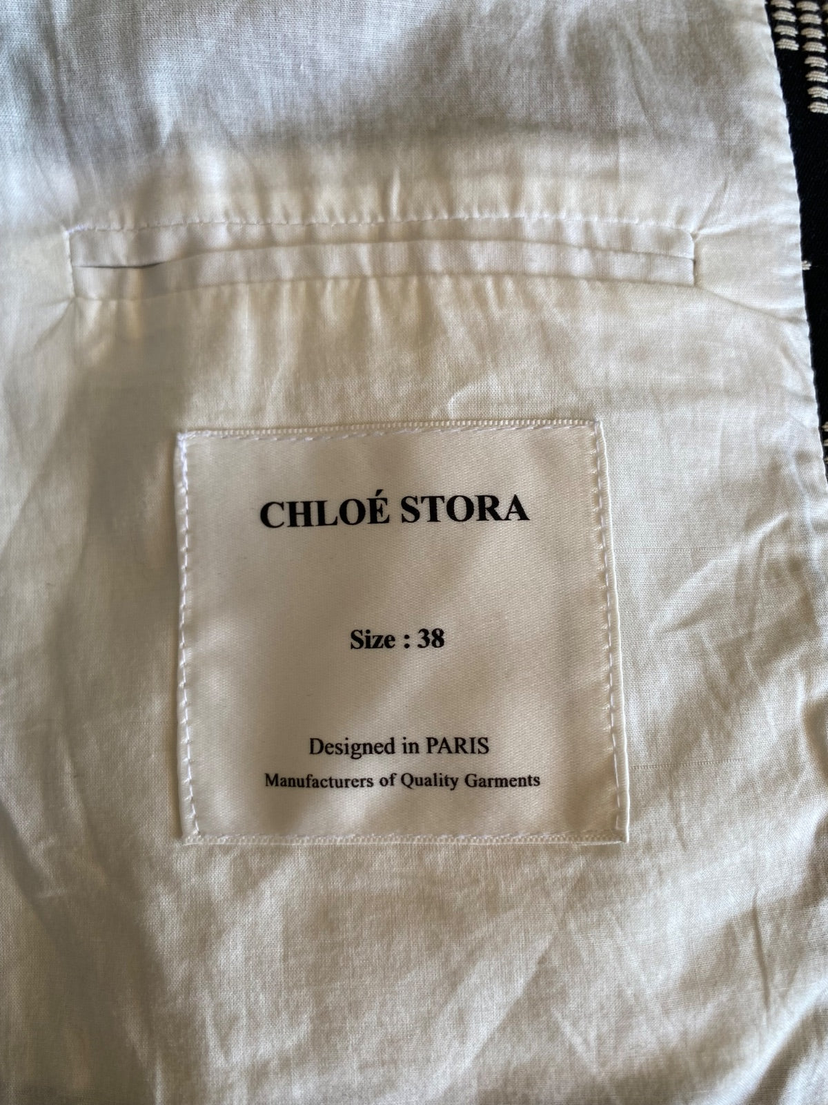 Veste bridée Chloé Stora