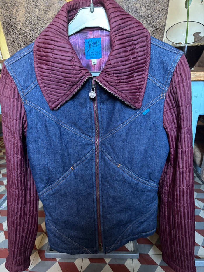Veste doudoune et jean