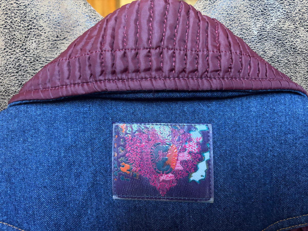 Veste doudoune et jean