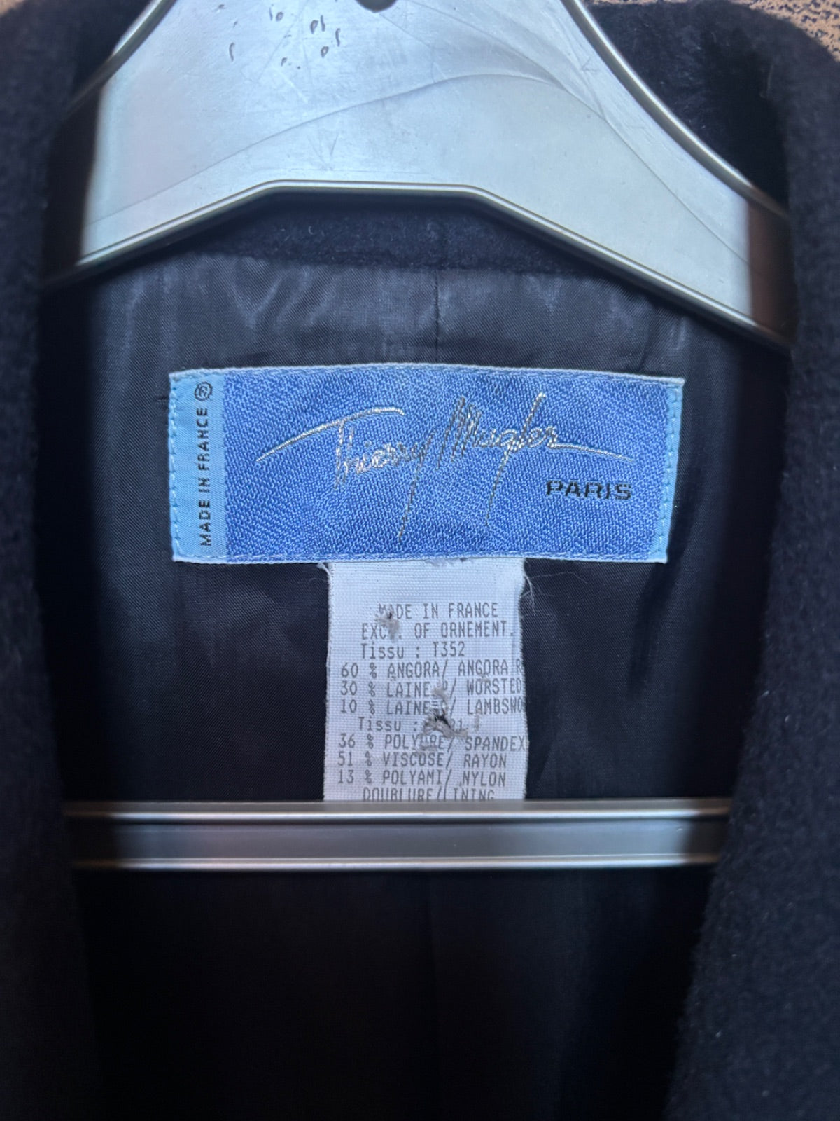 Veste en laine Thierry Mugler