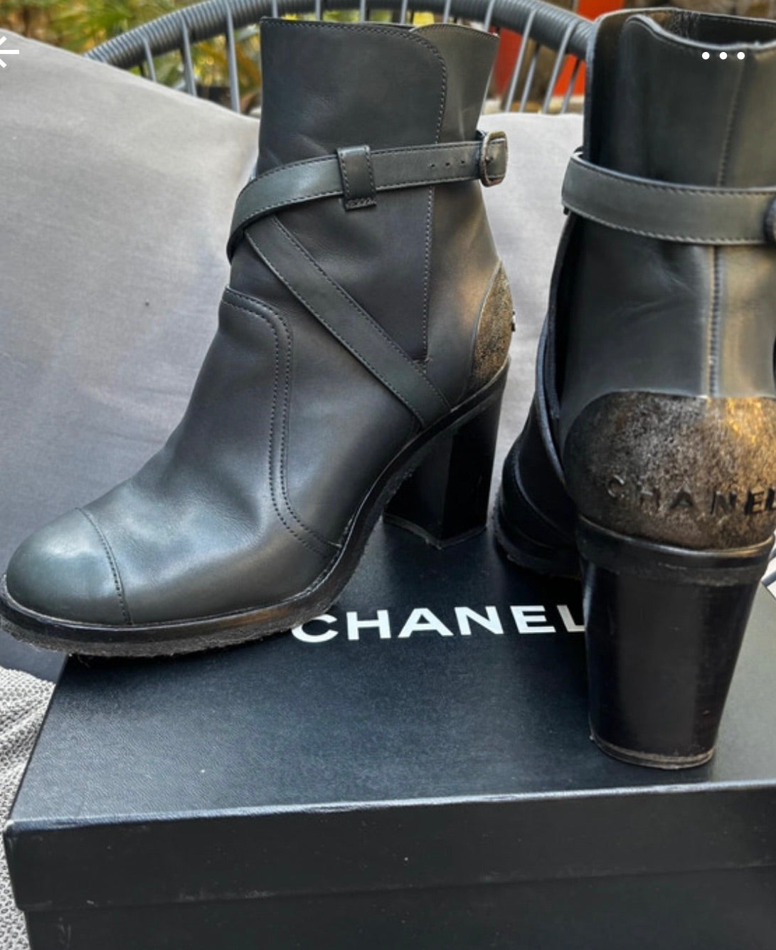 bottines chanel