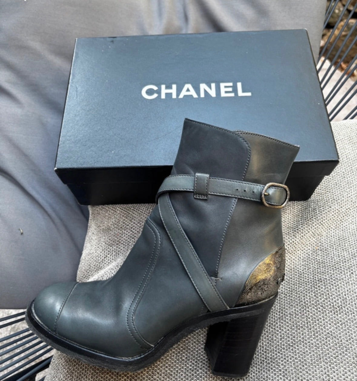 bottines chanel