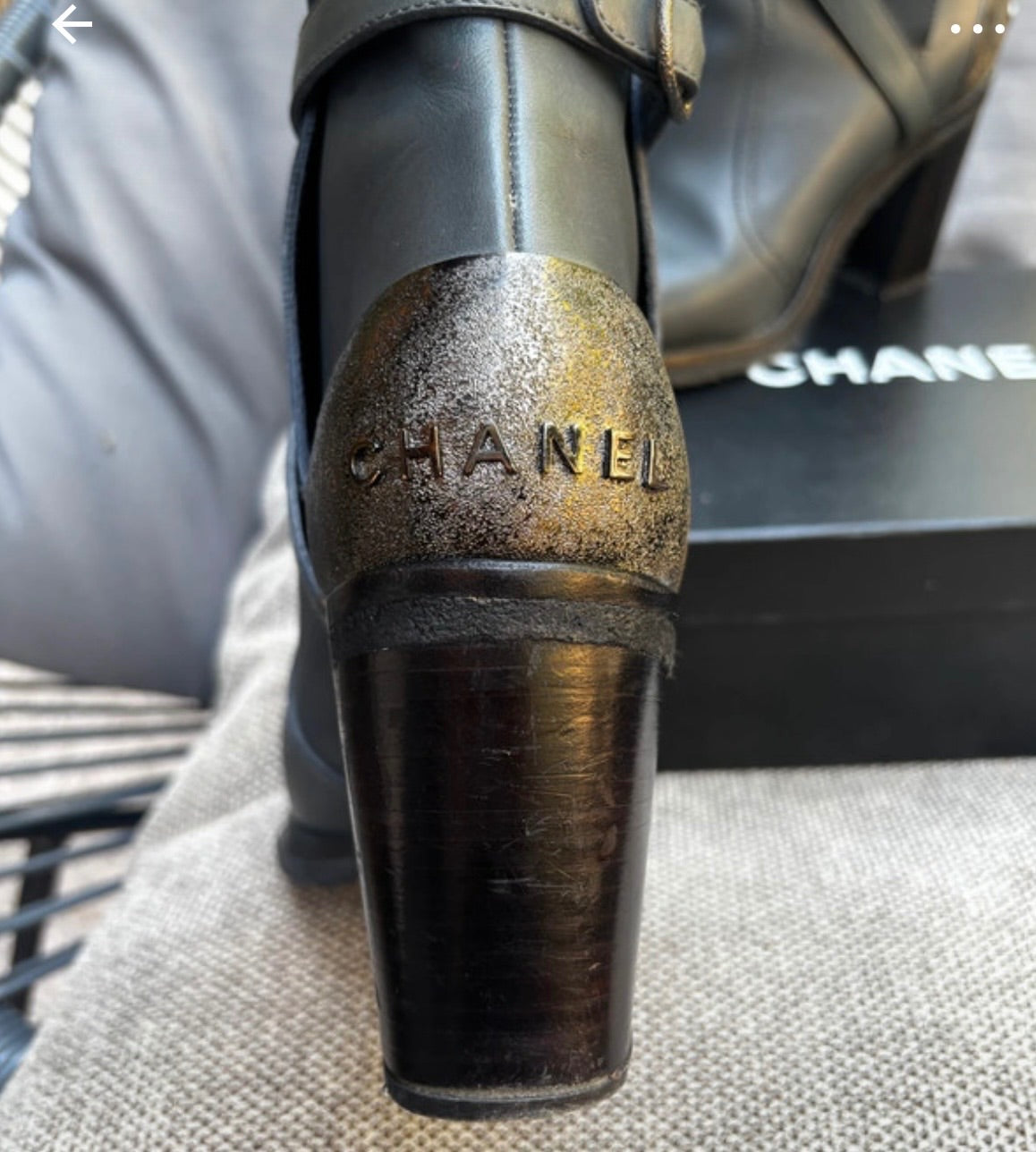 bottines chanel