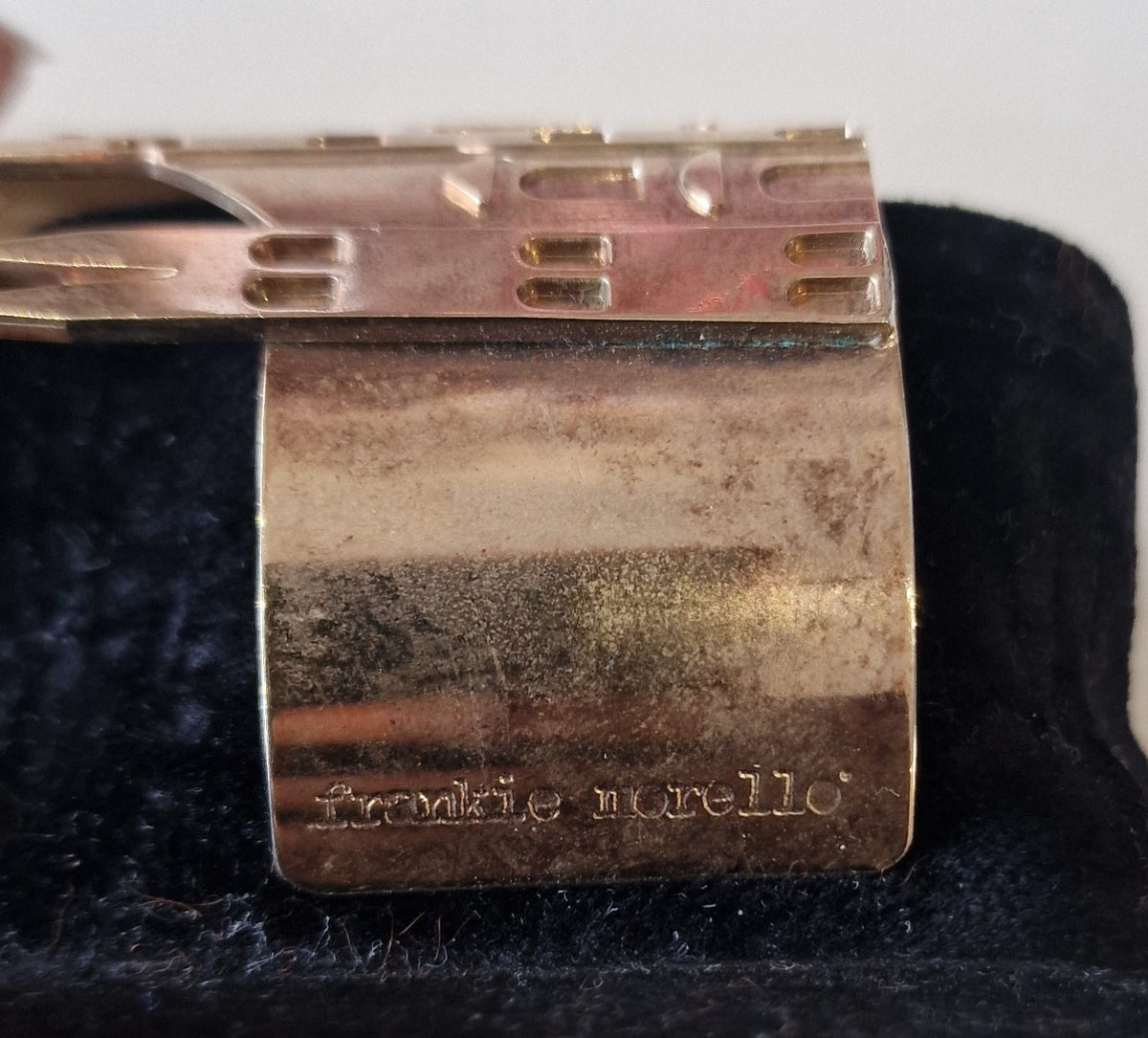 Bracelet Manchette Vintage FRANKIE MORELLO – Design Duomo de Milan