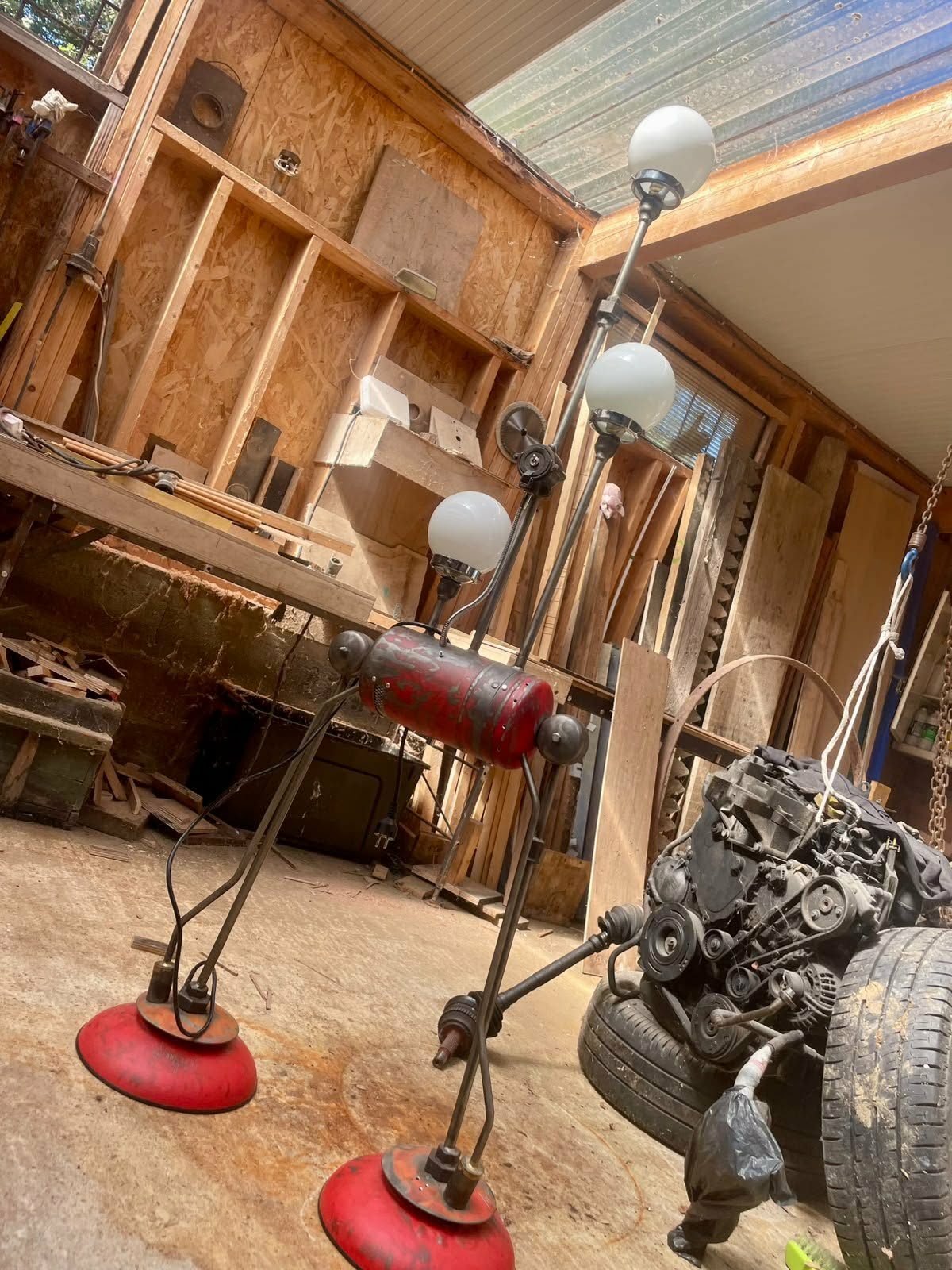 Lampe 3 têtes