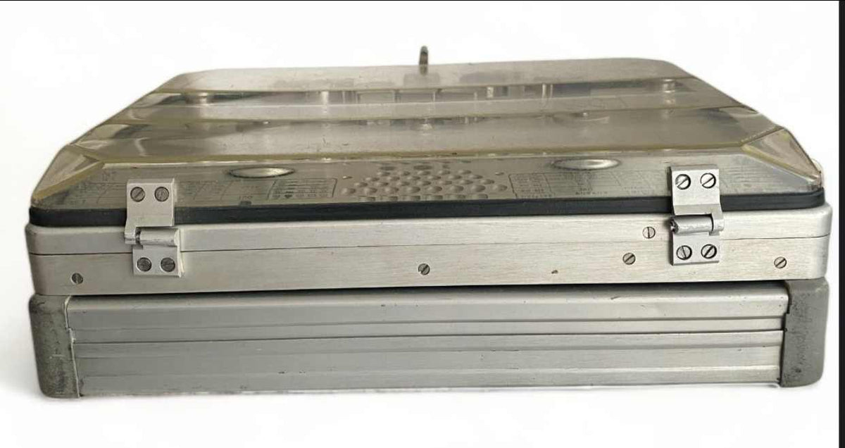 Magnétophone Nagra IS-LT vintage – Pour collectionneur – Avec étui cuir