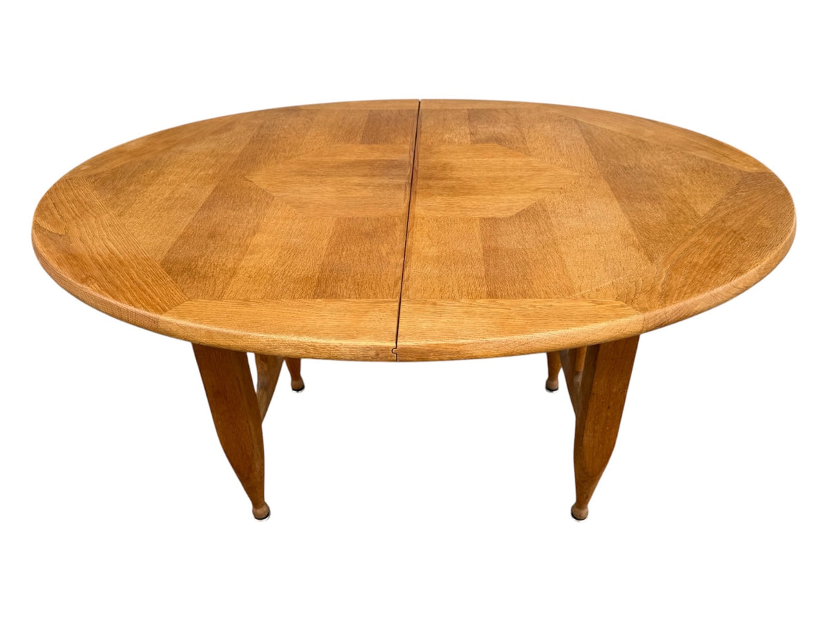 Table Guillerme & Chambron – Chêne massif – Années 1960