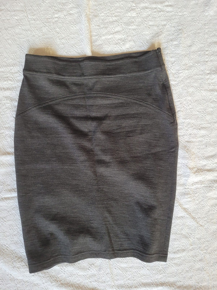 Jupe crayon en lainage