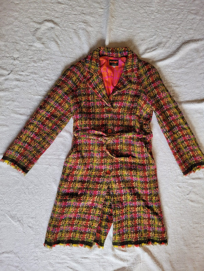 Manteau en laine Christian Lacroix T38
