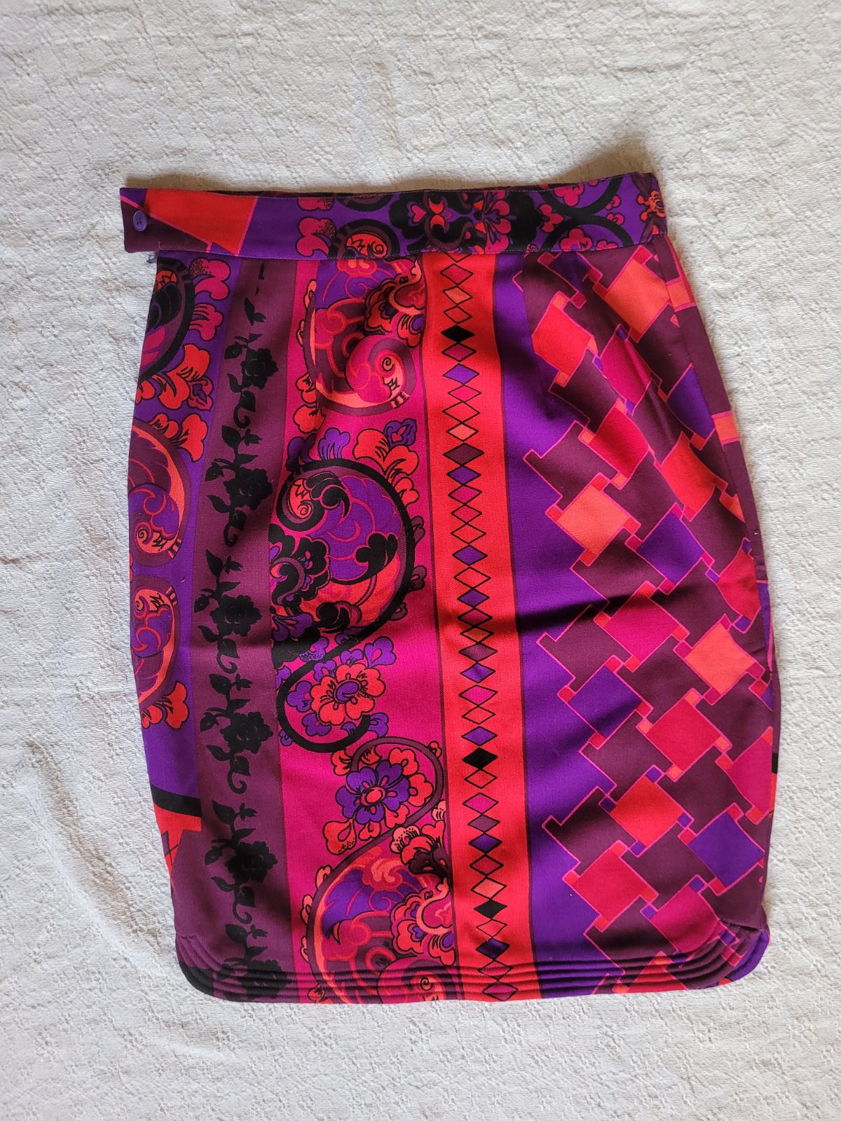 Jupe en laine Gianni Versace