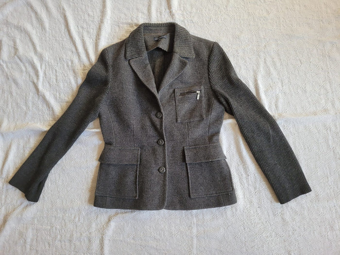 Adolfo Dominguez wool jacket size 38