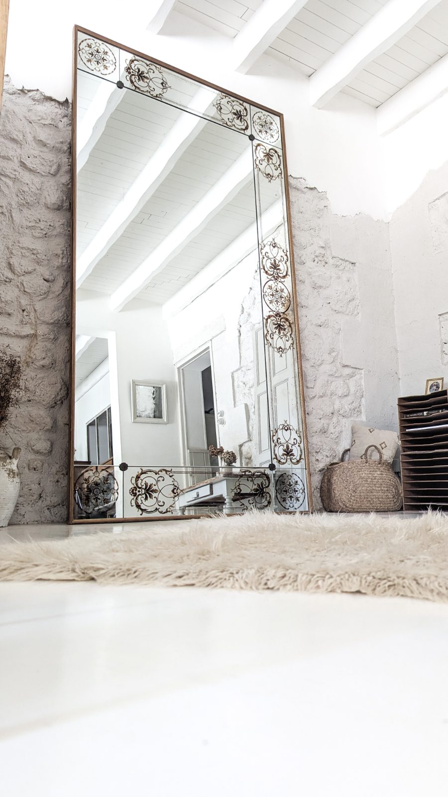 Grand miroir hauteur 232cm