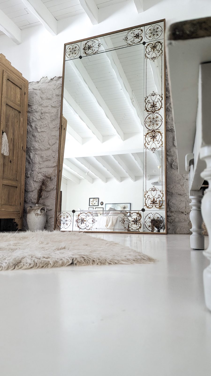 Grand miroir hauteur 232cm