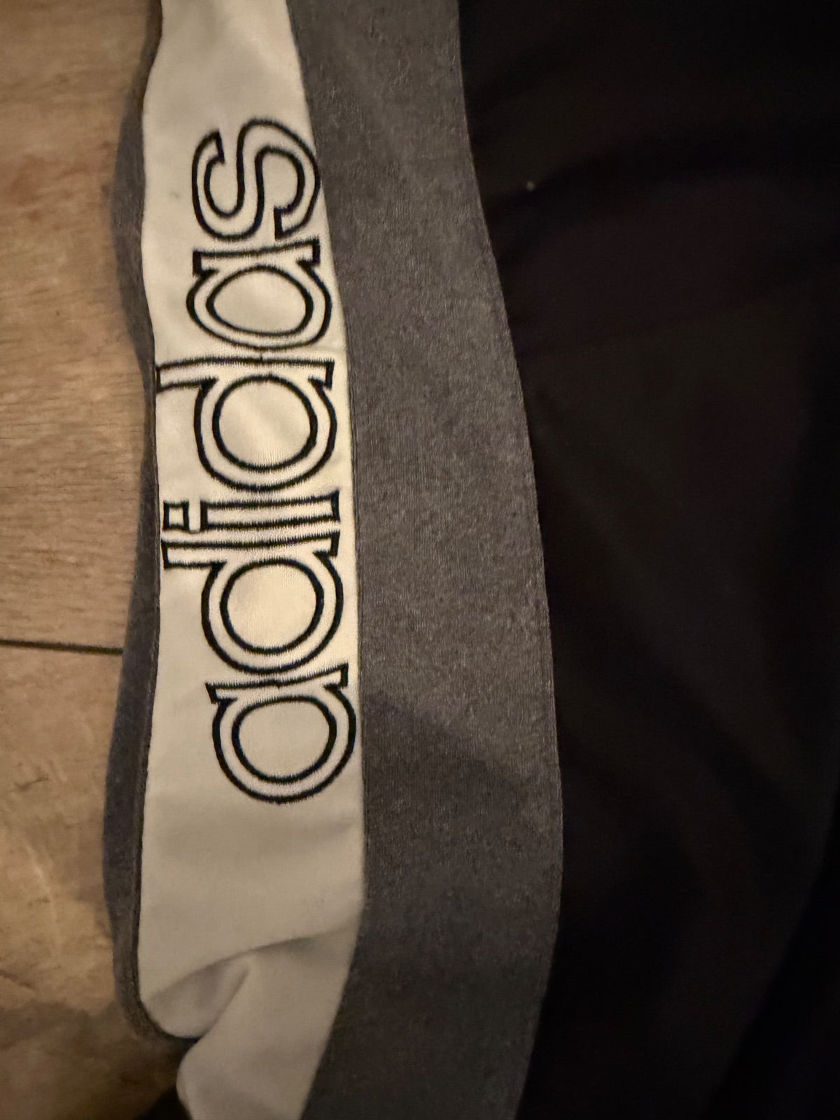 Ensemble Adidas vintage années 90 / 2000 – veste + pantalon à pressions – noir g