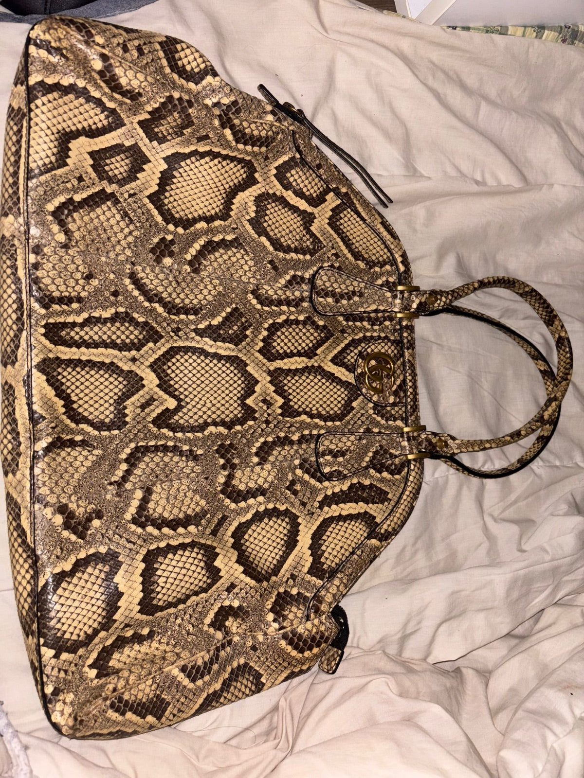 SAC GUCCI CUIR DE PYTHON