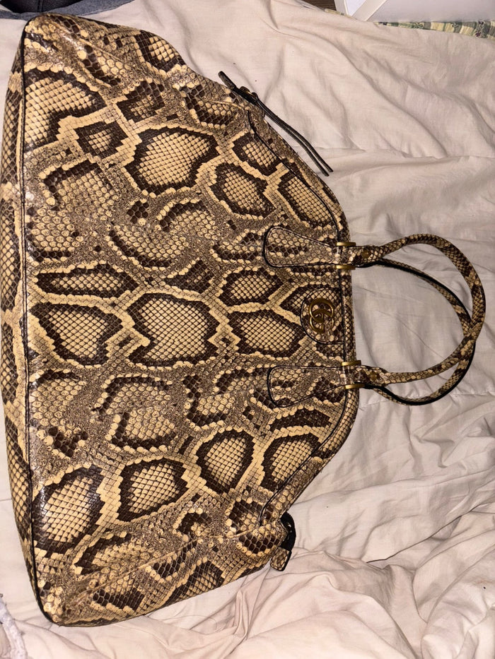 SAC GUCCI CUIR DE PYTHON